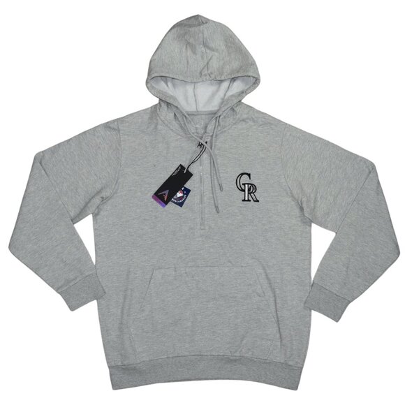 Colorado Rockies MLB Baseball Antigua 1/4 Zip Pullover Hoodie Sweatshirt NWT - Picture 1 of 2